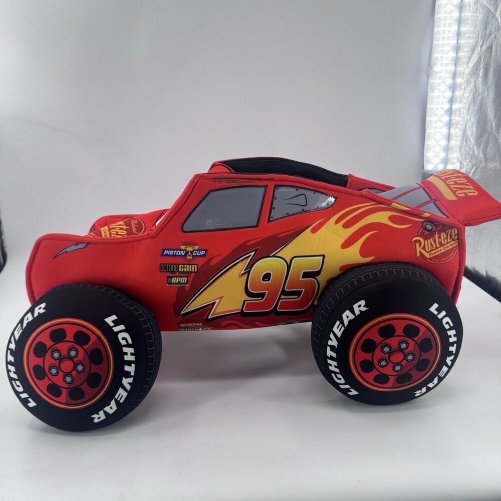 Lightning McQueen 3D Toddler Costume Disney Pixar Halloween Cars One Size - Picture 10 of 14